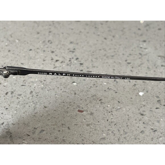 Ralph Lauren Eyeglass Frames ONLY 913/S WS4 Grey Rectangular Full Rim 51-20-130 - Picture 5 of 12